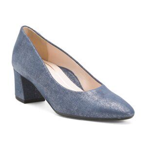 ARA Made In Portugal Nubuck Leather Lichfield Comfort Dress Pumps